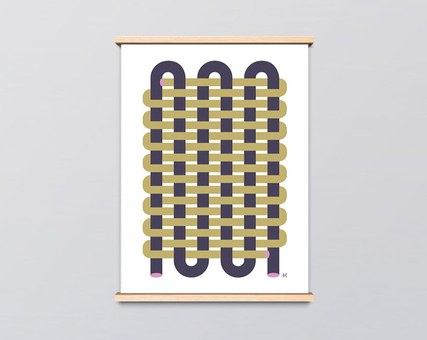 The Yellow Rug Poster