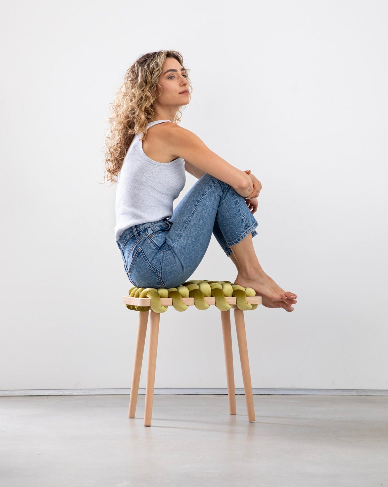 Woven Stools | Knots Studio