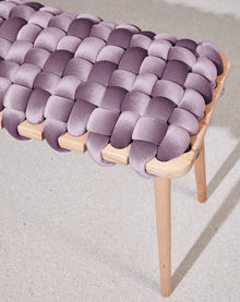Iris Velvet Woven Bench- 37" length- 25% OFF