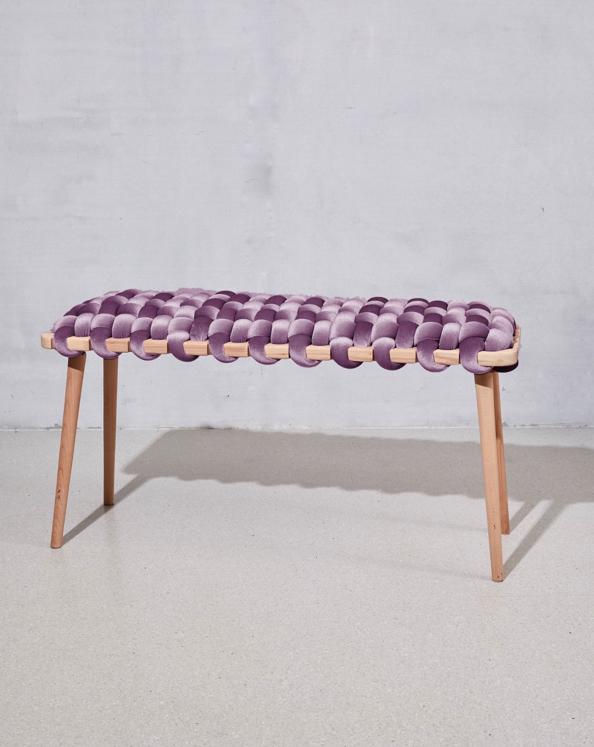 Iris Velvet Woven Bench- 37" length- 25% OFF