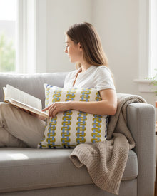 Printed Throw pillows- Oceane Colors