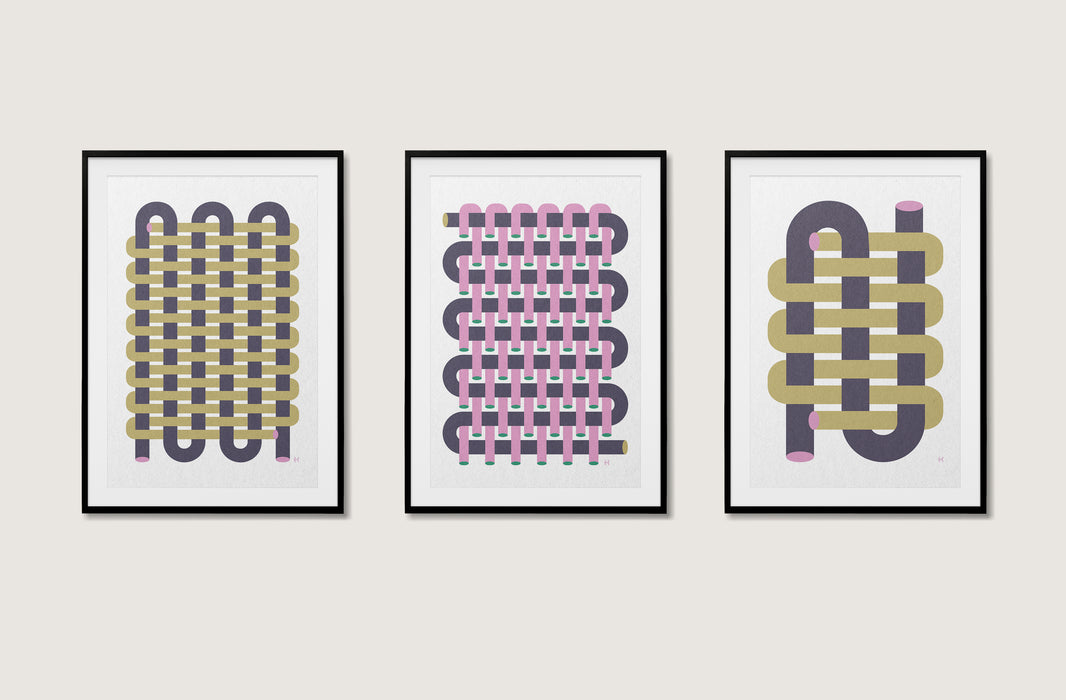 The Pink Rug Poster